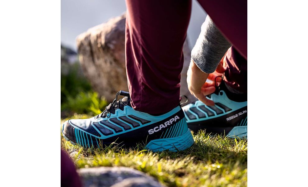 Бігові кросівки жіночі SCARPA Ribelle Run - 33078-352 (Aqua/Black), Колір виробника: Aqua/Black, Розмір виробника: EU 41, зображення 10