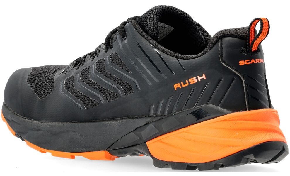 Трекінгові кросівки чоловічі SCARPA Rush - 33080-350 (Black/Orange), Колір виробника: Black/Orange, Розмір виробника: EU 45, зображення 8