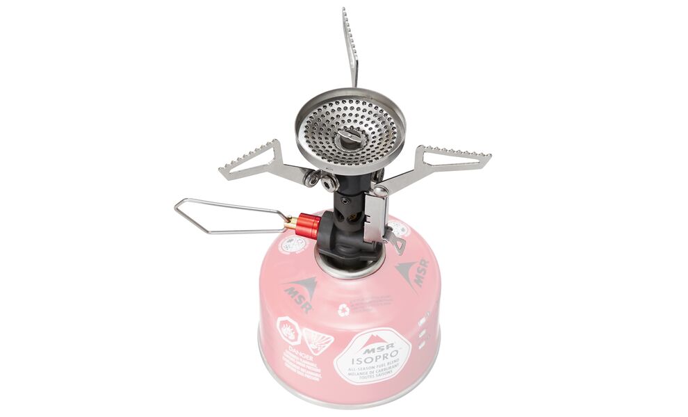 Туристичний газовий пальник-насадка з п'єзопідпалом MSR PocketRocket Deluxe під різьбовий балон, зображення 2