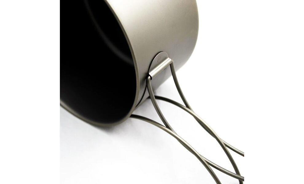 Туристична каструля Toaks POT-700-D115-L на 700 мл, титан, Об'єм: 0,7, Діаметр: 11,5 см, зображення 5