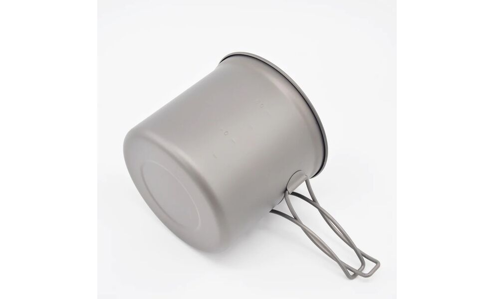 Туристична каструля Toaks POT-1100 на 1,1 л, титан, Об'єм: 1,1, Діаметр: 11,5 см, зображення 3