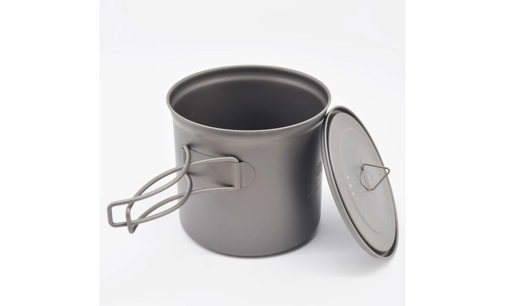 Туристична каструля Toaks POT-1100 на 1,1 л, титан, Об'єм: 1,1, Діаметр: 11,5 см, зображення 4