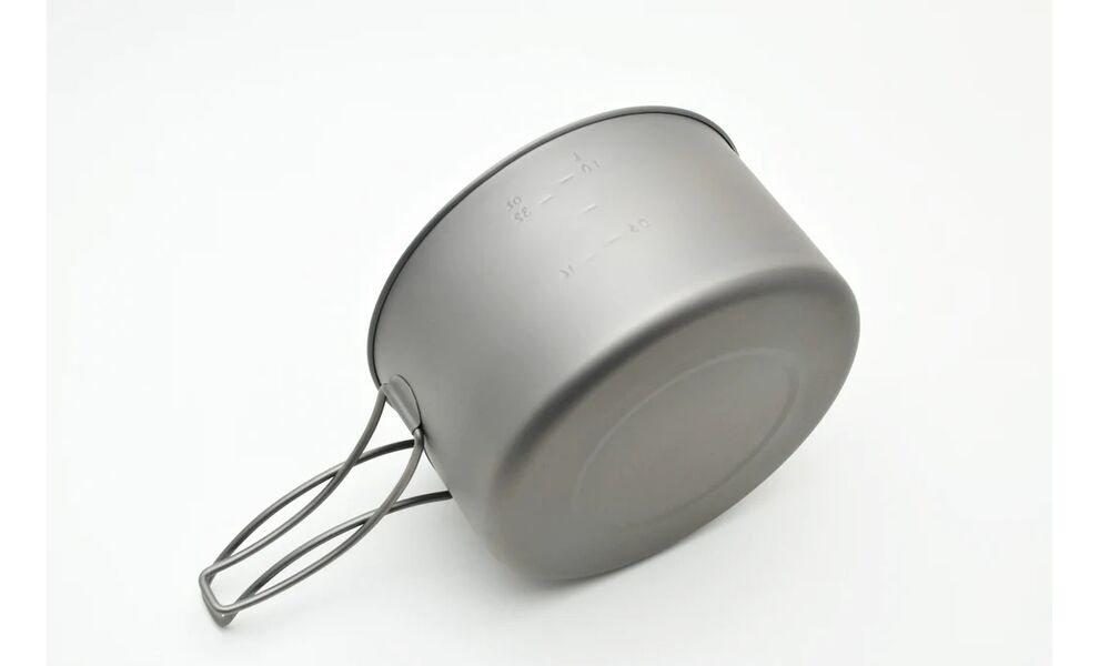 Туристична каструля Toaks POT-1350 на 1,35 л, титан, Об'єм: 1,35, Діаметр: 14,5 см, зображення 4