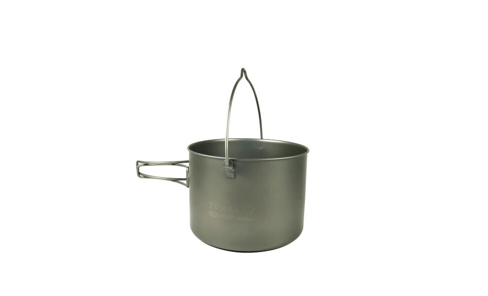 Туристичний казанок для вогнища Toaks POT-1600-BH на 1,6 л, титан, Об'єм: 1,6, Діаметр: 14,5 см, зображення 2