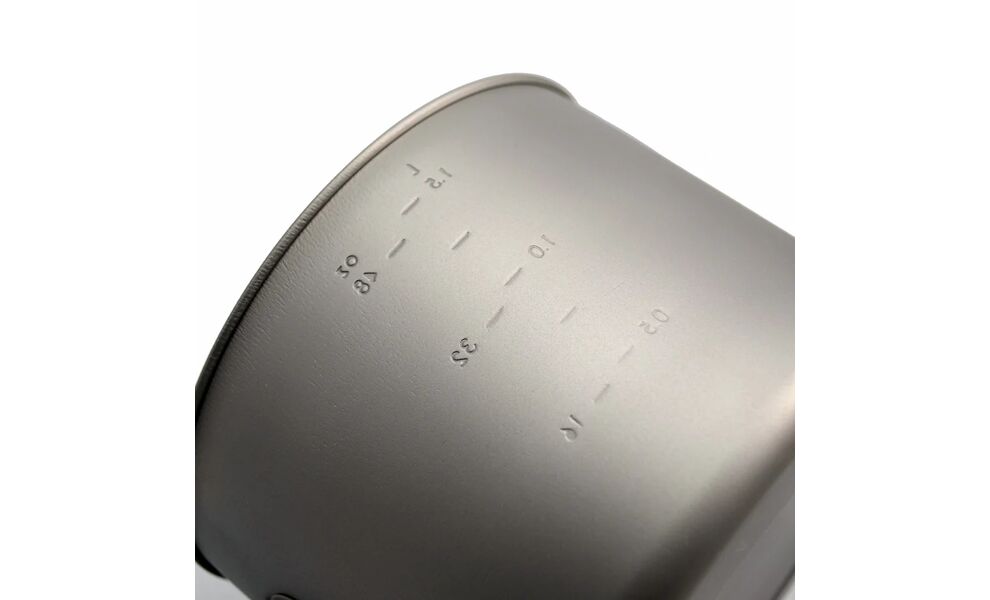 Туристичний казанок для вогнища Toaks POT-1600-BH на 1,6 л, титан, Об'єм: 1,6, Діаметр: 14,5 см, зображення 3