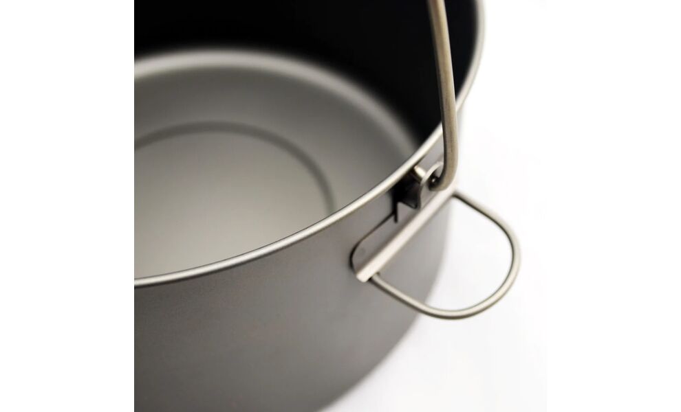 Туристичний казанок для вогнища Toaks POT-2000-BH на 2 л, титан, Об'єм: 2, Діаметр: 17 см, зображення 4