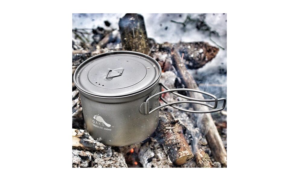Туристична каструля Toaks POT-900-D115 на 900 мл, титан, Об'єм: 0,9, Діаметр: 11,5 см, зображення 4