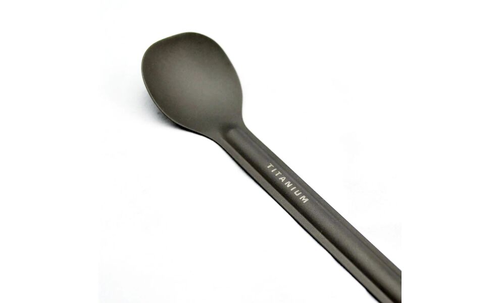 Туристична ложка з довгою ручкою Toaks SLV-03, титан, зображення 3