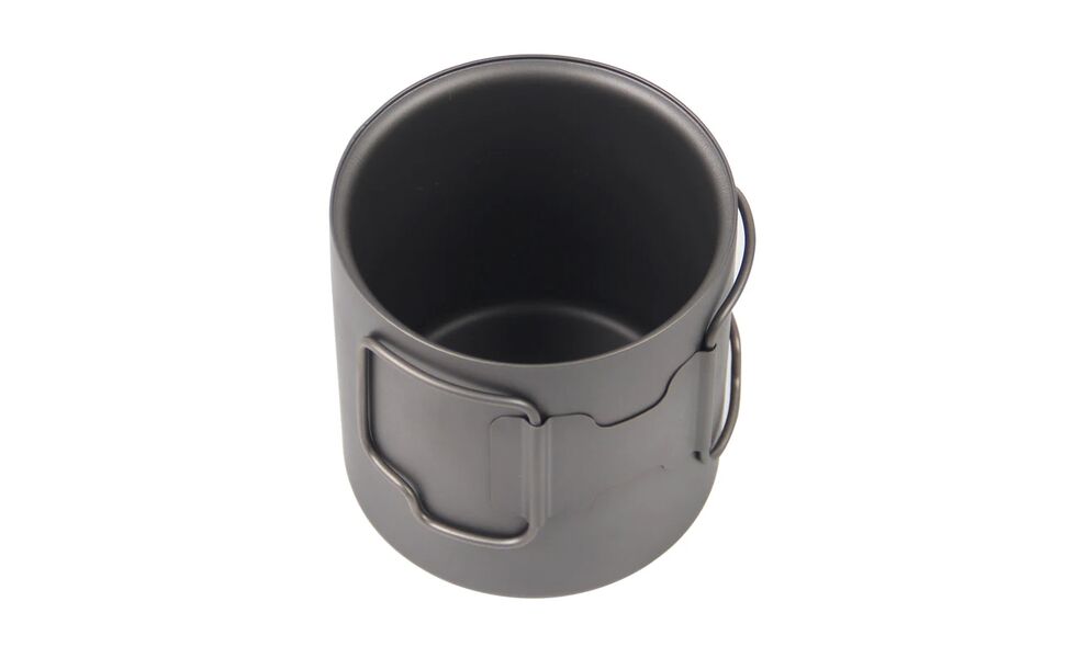 Туристична термочашка зі складною ручкою Toaks CUP-450-DW на 450 мл, титан, Об'єм: 450, зображення 4