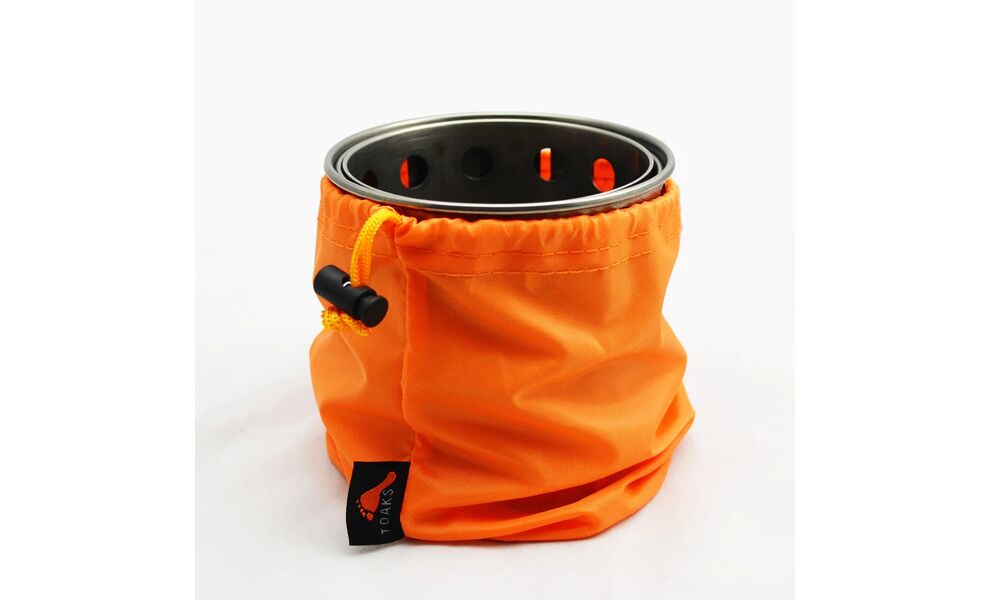 Туристична міні-піч на дровах Toaks Titanium Backpacking Wood Burning Stove, Тип розміру: Ø10,5×20,5, зображення 3