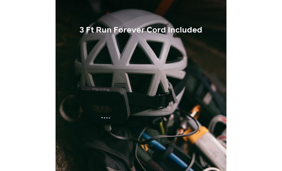 Налобний ліхтар акумуляторний BioLite Headlamp 800 Pro з червоним світлом, Micro USB, Колір корпусу: Midnight Grey/Black, зображення 11