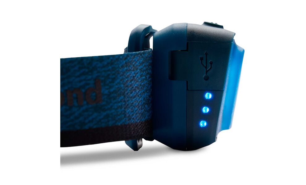 Налобний ліхтар акумуляторний Black Diamond Astro 300-R (Azul): Micro USB, Колір корпусу: Azul, зображення 4
