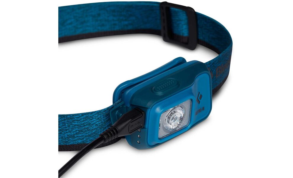 Налобний ліхтар акумуляторний Black Diamond Astro 300-R (Azul): Micro USB, Колір корпусу: Azul, зображення 7