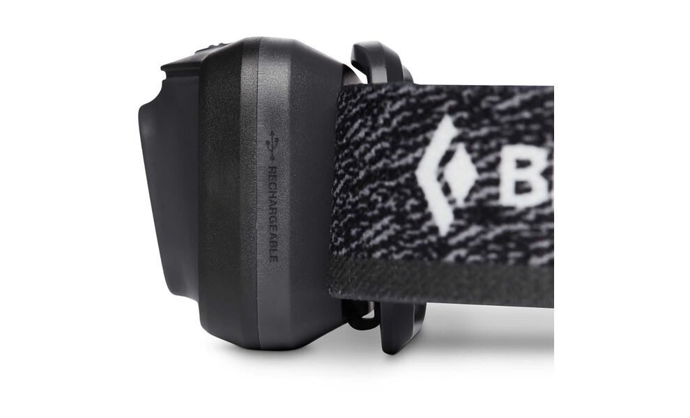Налобний ліхтар акумуляторний Black Diamond Astro 300-R (Graphite): Micro USB, Колір корпусу: Graphite, зображення 4