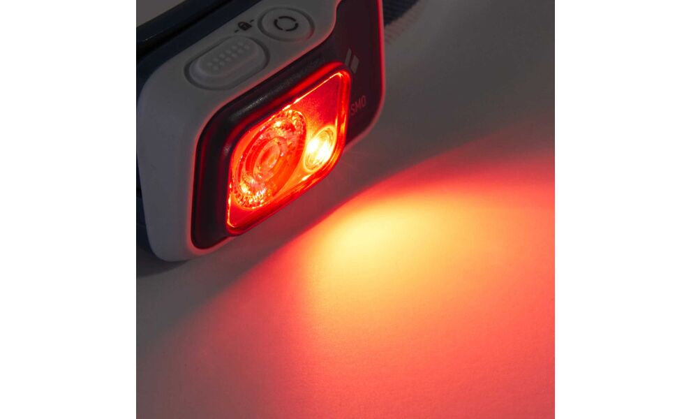 Налобний ліхтар на батарейках Black Diamond Cosmo 350 (Graphite) з червоним світлом, Колір корпусу: Graphite, зображення 5