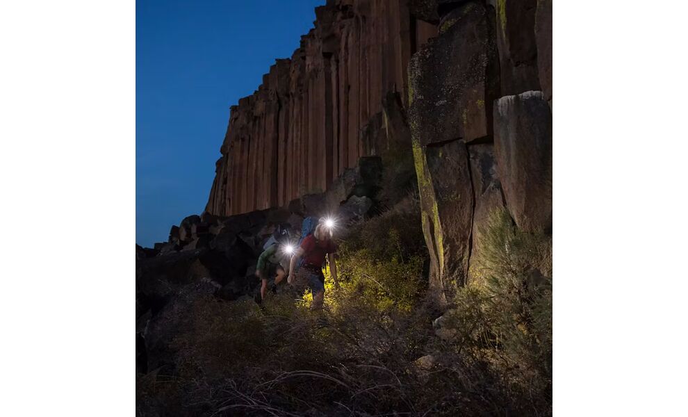 Налобний ліхтар на батарейках Black Diamond Cosmo 350 (Creek Blue) з червоним світлом, Колір корпусу: Creek Blue, зображення 10