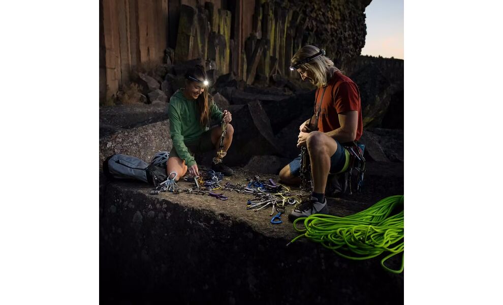 Налобний ліхтар на батарейках Black Diamond Cosmo 350 (Graphite) з червоним світлом, Колір корпусу: Graphite, зображення 8