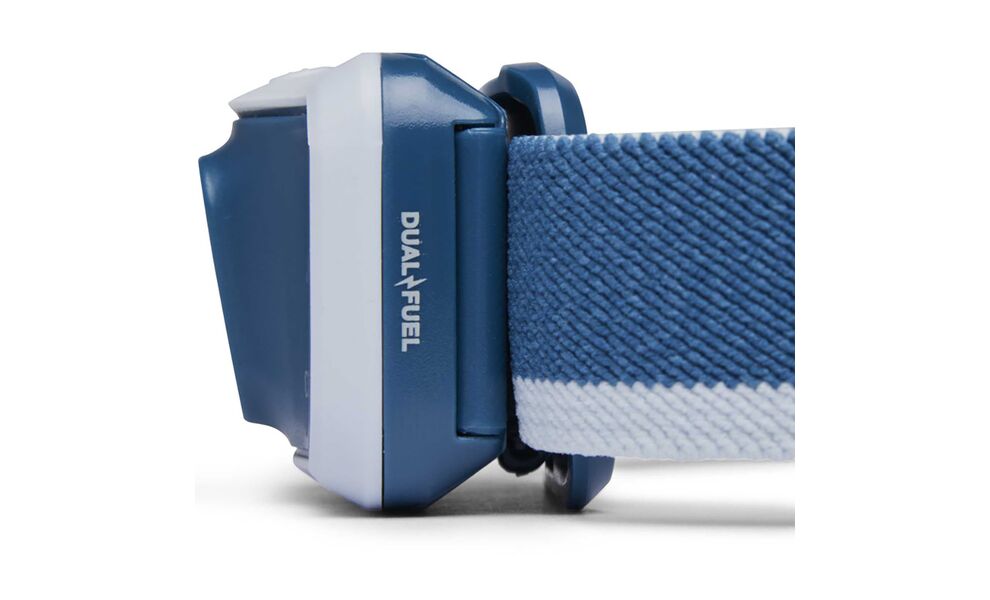 Налобний ліхтар на батарейках Black Diamond Cosmo 350 (Creek Blue) з червоним світлом, Колір корпусу: Creek Blue, зображення 4