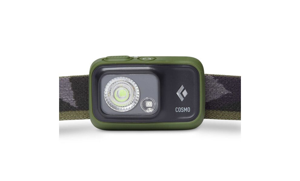 Налобний ліхтар на батарейках Black Diamond Cosmo 350 (Dark Olive) з червоним світлом, Колір корпусу: Dark Olive, зображення 2
