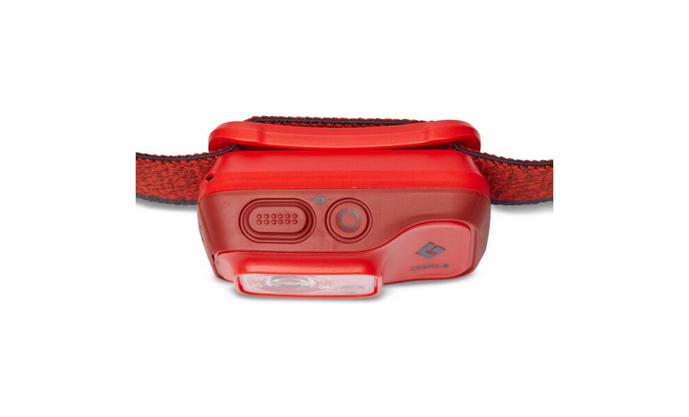 Налобний ліхтар акумуляторний Black Diamond Cosmo 350-R (Octane) з червоним світлом, Micro USB, Колір корпусу: Octane, зображення 3