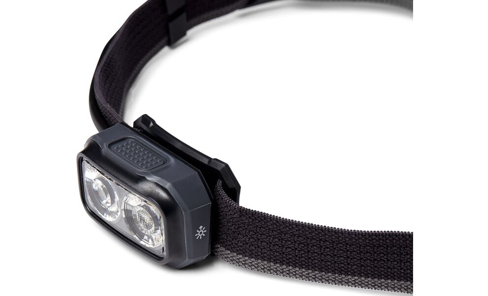 Налобний ліхтар на батарейках Black Diamond OnSight 375 (Graphite), Колір корпусу: Graphite, зображення 4