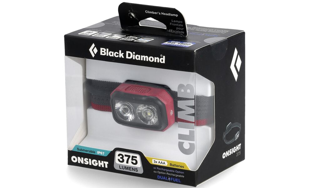 Налобний ліхтар на батарейках Black Diamond Onsight 375 (Rose), Колір корпусу: Rose, зображення 4