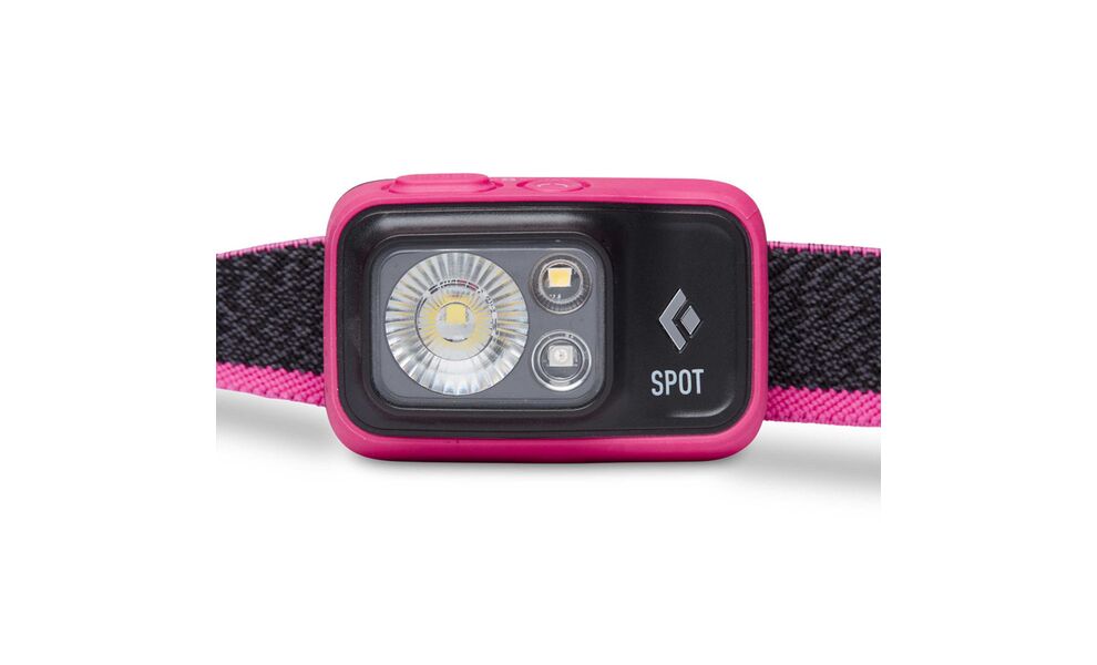 Налобний ліхтар на батарейках Black Diamond Spot 400 (Ultra Pink) з червоним світлом, Колір корпусу: Ultra Pink, зображення 2