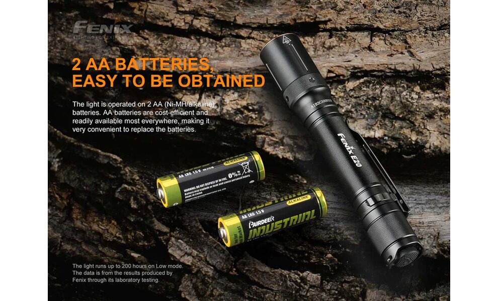 Ліхтар ручний Fenix E20 V2.0, зображення 9