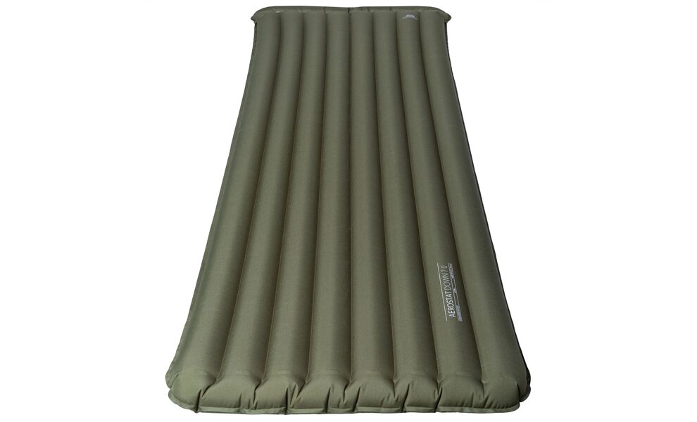 Надувний каремат Mountain Equipment Aerostat Down Ultra 7.0 - Wide Regular: з мішком-насосом, Товщина: 7, Тип розміру: Wide Regular, Колір виробника: 01556/Hunt Green, зображення 4
