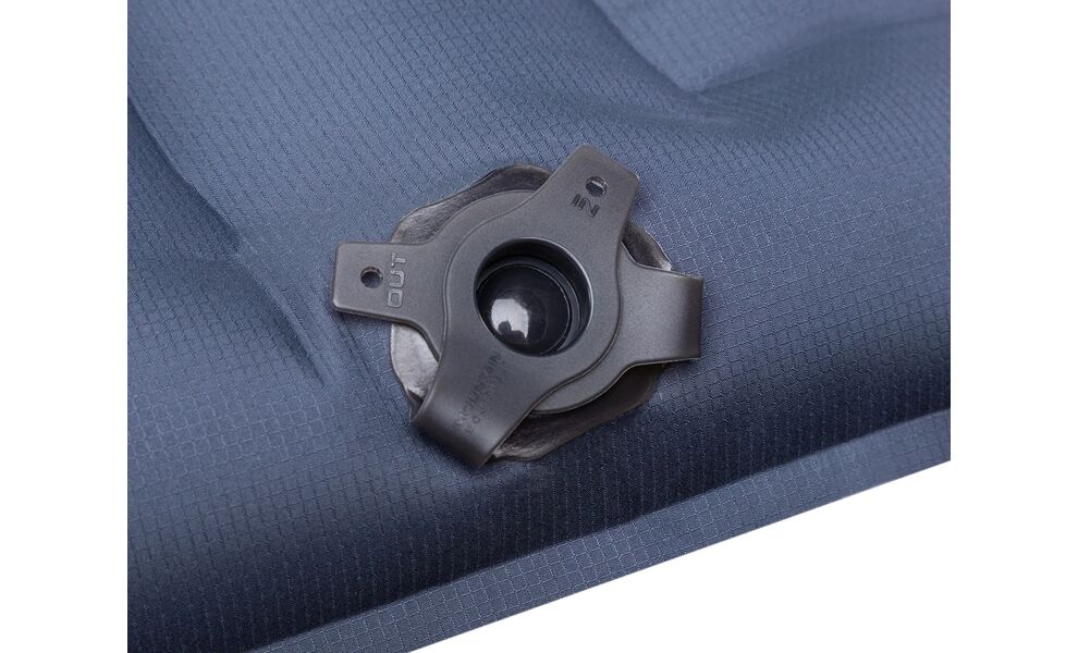 Надувний каремат Mountain Equipment Aerostat Synthetic 7.0 - Wide Regular: з мішком-насосом, Товщина: 7, Тип розміру: Wide Regular, Колір виробника: 01318/Ombre Blue, зображення 6