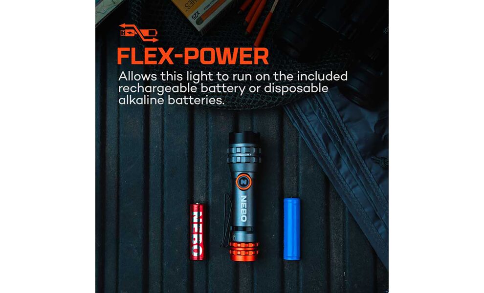Ліхтар ручний Nebo Davinci 450L Flex, зображення 10