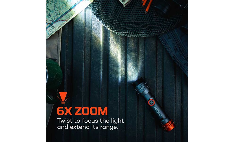 Ліхтар ручний Nebo Davinci 450L Flex, зображення 8