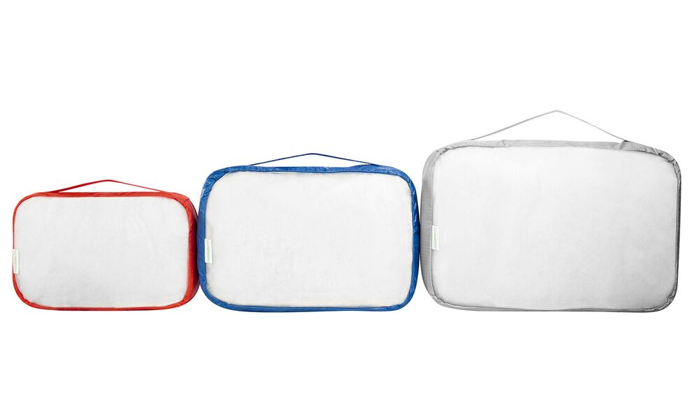 Набір органайзерів для одягу Tatonka Mesh Bag Set III (Assorted), 3 шт., Колір виробника: Assorted, зображення 2