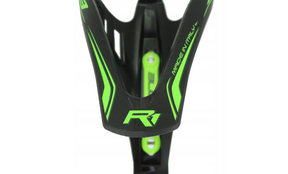 Фляготримач RaceOne X3 Matt AFT (Black/Green Fluo), Колір виробника: Black/Green Fluo, зображення 2