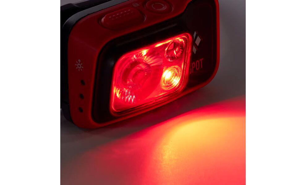 Налобний ліхтар на батарейках Black Diamond Spot 400 (Graphite) з червоним світлом, Колір корпусу: Graphite, зображення 5