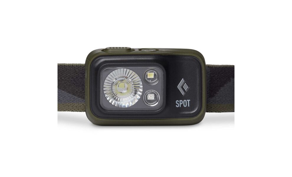 Налобний ліхтар на батарейках Black Diamond Spot 400 (Dark Olive) з червоним світлом, Колір корпусу: Dark Olive, зображення 2