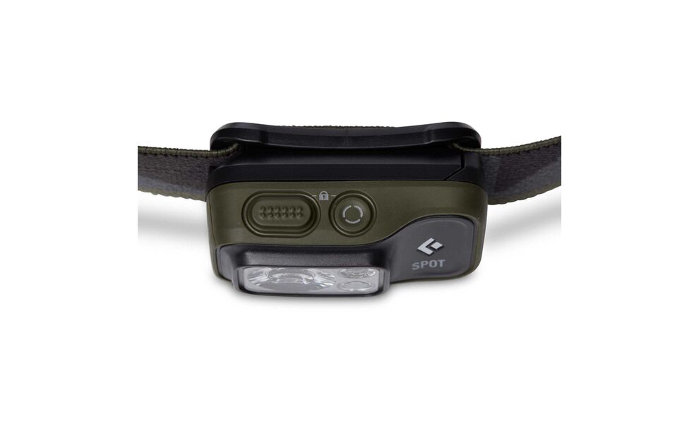 Налобний ліхтар на батарейках Black Diamond Spot 400 (Dark Olive) з червоним світлом, Колір корпусу: Dark Olive, зображення 3