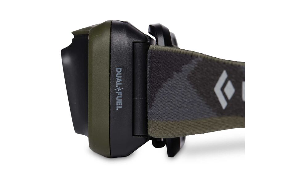 Налобний ліхтар на батарейках Black Diamond Spot 400 (Dark Olive) з червоним світлом, Колір корпусу: Dark Olive, зображення 4