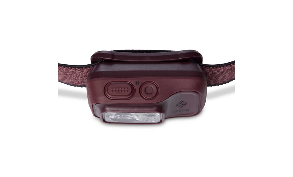 Налобний ліхтар акумуляторний Black Diamond Spot 400-R (Bordeaux) з червоним світлом, Micro USB, Колір корпусу: Bordeaux, зображення 3
