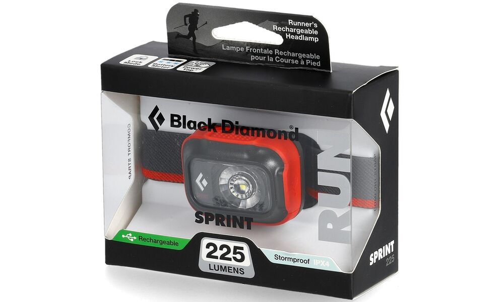 Налобний ліхтар акумуляторний Black Diamond Sprint 225 (Octane), Колір корпусу: Octane, зображення 6