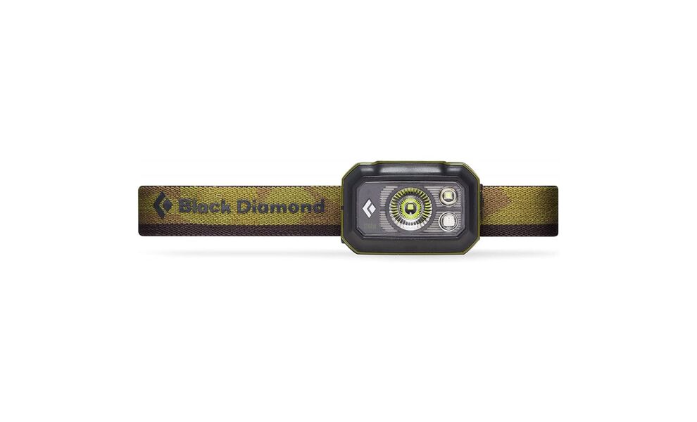Налобний ліхтар на батарейках Black Diamond Storm 400 (Dark Olive) з червоним світлом, Колір корпусу: Dark Olive, зображення 2