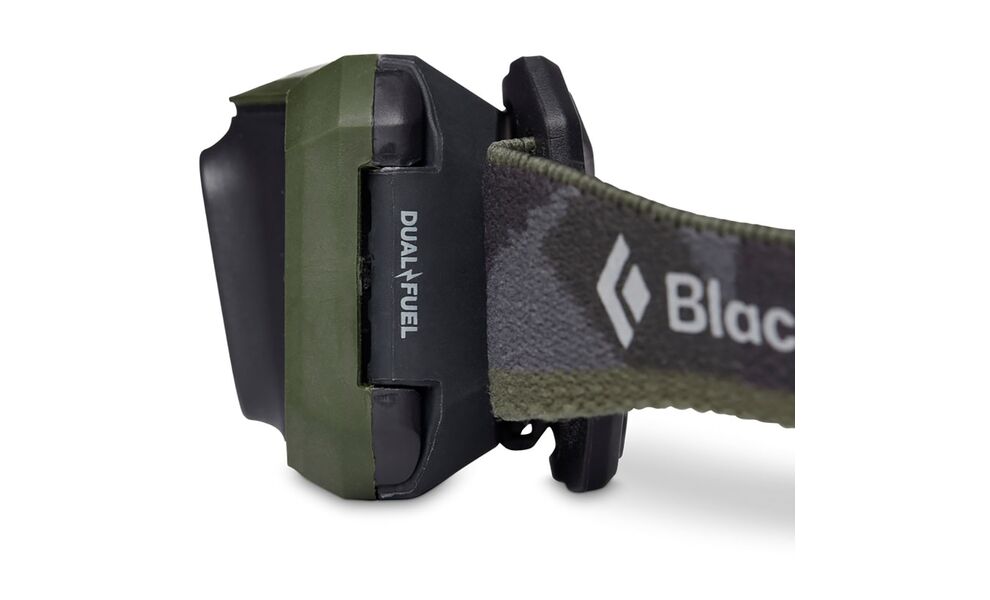 Налобний ліхтар на батарейках Black Diamond Storm 450 (Dark Olive) з червоним світлом, Колір корпусу: Dark Olive, зображення 4