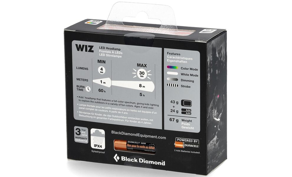 Налобний ліхтар на батарейках Black Diamond Wiz (Berry), Колір корпусу: Berry, зображення 2