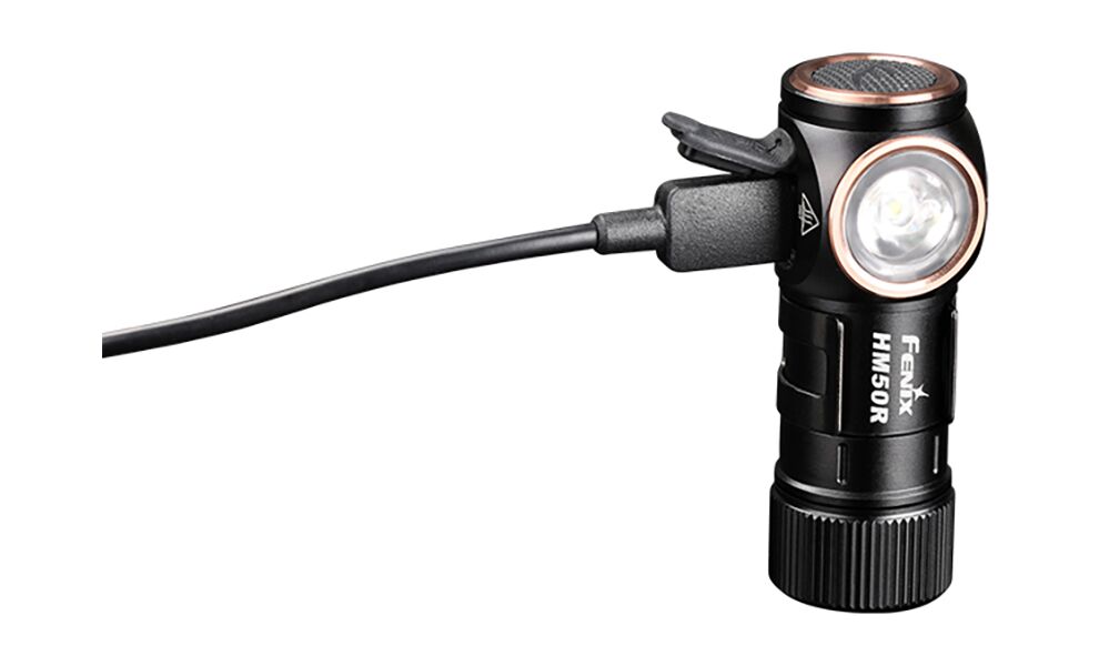 Налобний ліхтар з акумулятором Fenix HM50R V2.0 з червоним світлом, USB Type-C, зображення 4