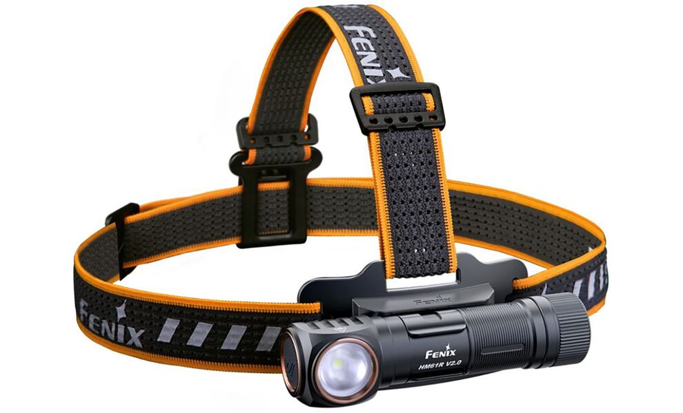 Налобний ліхтар з акумулятором Fenix HM61R V2.0 з червоним світлом, магнітна зарядка, зображення 2