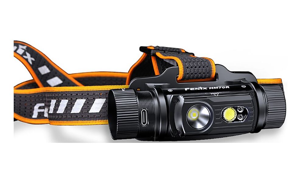 Налобний ліхтар з акумулятором Fenix HM70R з червоним світлом, USB Type-C, зображення 2