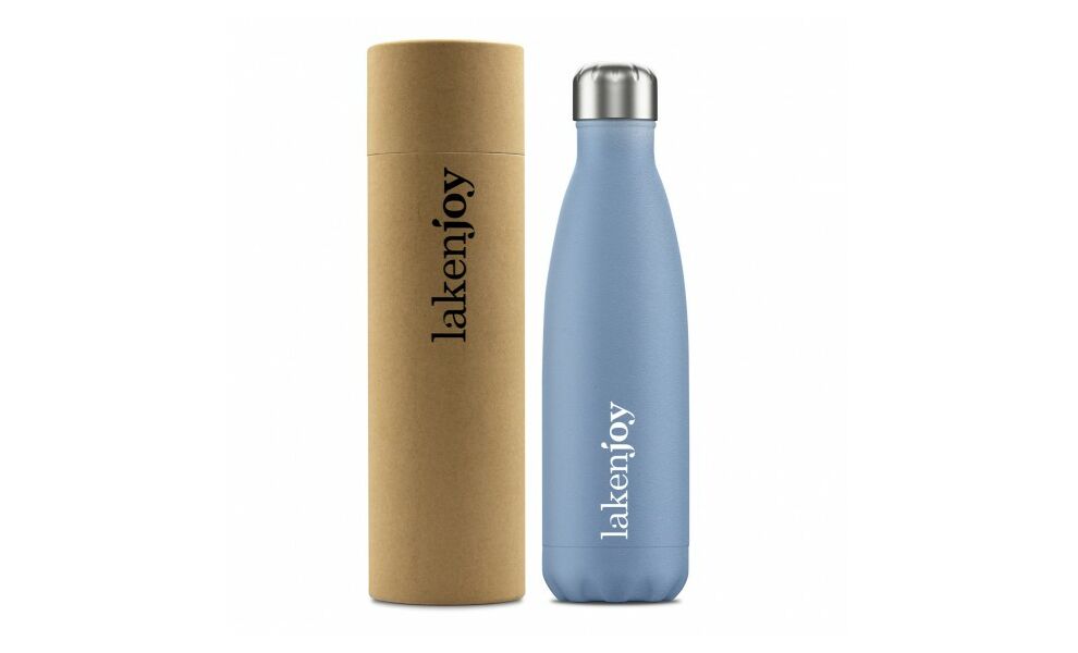 Термопляшка Laken Lakenjoy Thermo Bottle (Blue), 500 мл, Об'єм: 500, Колір виробника: Blue, зображення 2