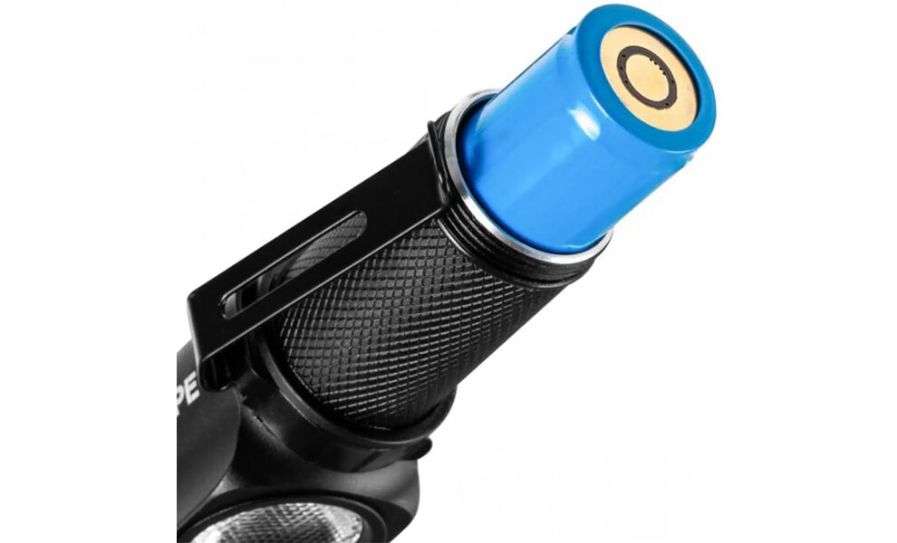 Налобний ліхтар з акумулятором Mactronic Cyclope II: магнітна зарядка, зображення 8