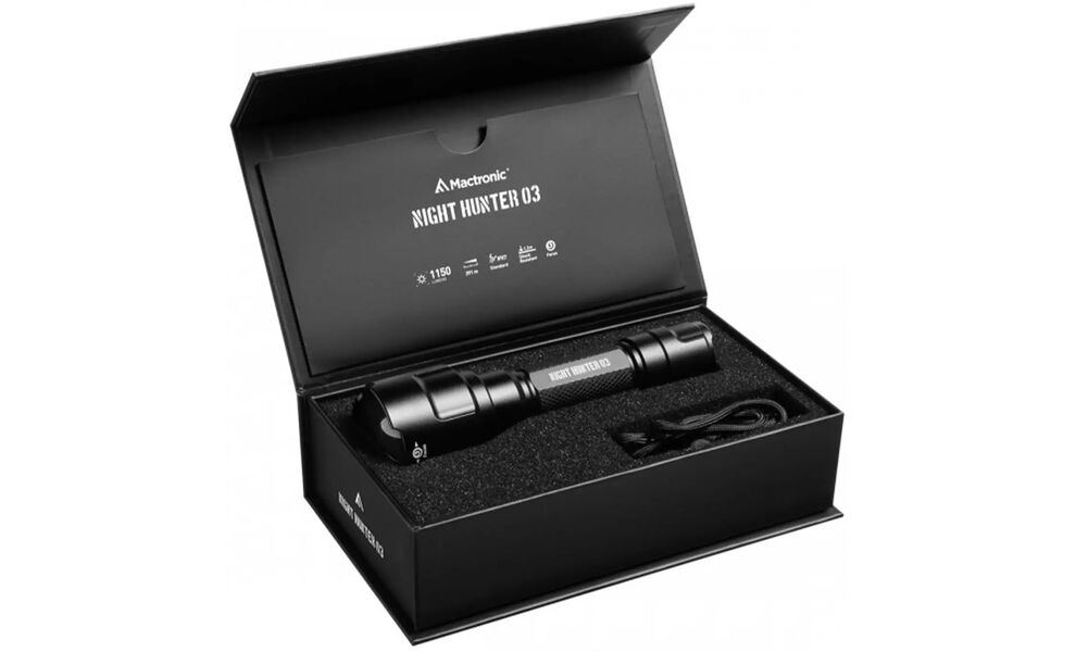 Ліхтар ручний Mactronic Night Hunter 03 Focus, зображення 6