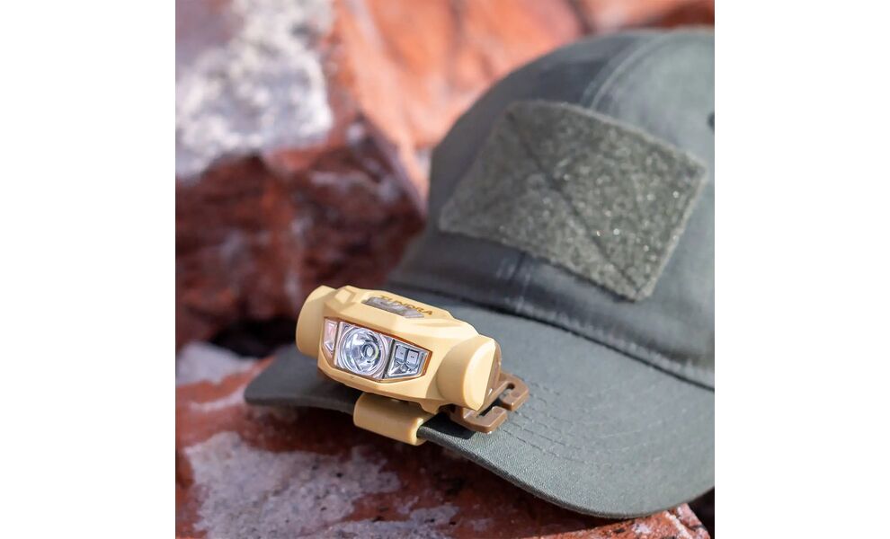 Налобний ліхтар на батарейках Mactronic Tundra з червоним світлом, зображення 7